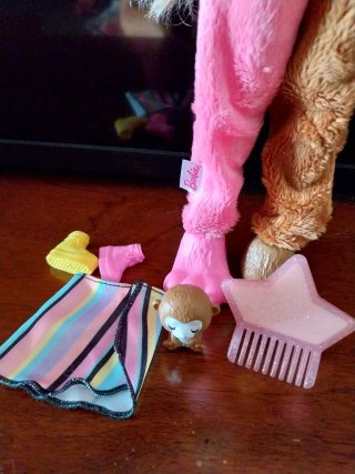 Barbie Cutie Reveal Scimmia Serie Jungle