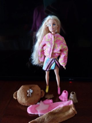Barbie Cutie Reveal Scimmia Serie Jungle