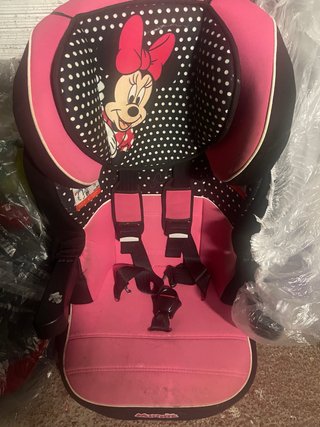 Silla coche Minnie Mouse