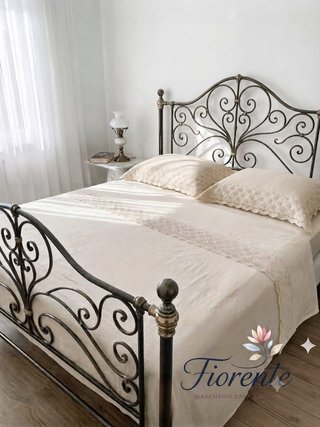 Completo letto matrimoniale cotone 100%