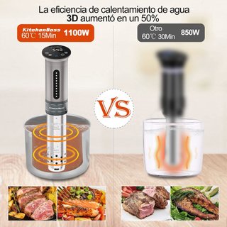 KitchenBoss Sous Vide Roner Cocina Baja Temperatur