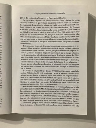 Geografía de España historia UNED