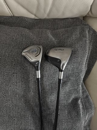 Palos de golf( wedges, híbridos y maderas)