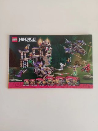 LEGO Ninjago 70755 Jungle Raider+figuras+manual