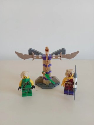LEGO Ninjago 70755 Jungle Raider+figuras+manual
