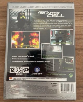 PRECINTADOS! Lote Juegos Splinter Cell PS2