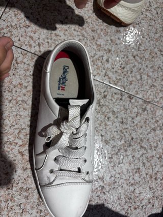 Bambas Callaghan Talla 40 Plataforma Blancas