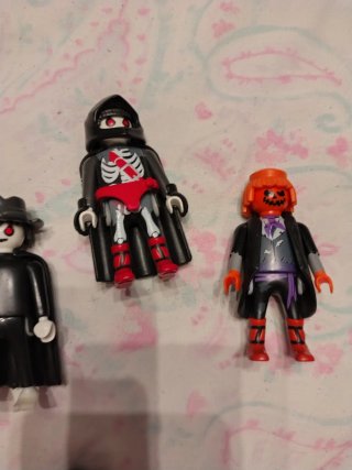 Lote Playmobil Halloween Figuras