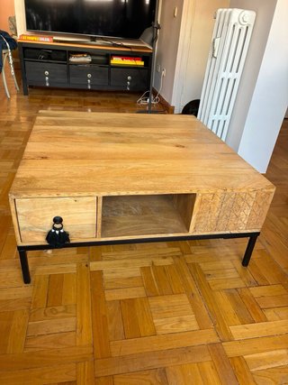 Mesa de Centro cuadrada. Iroquois Maisons Du Monde