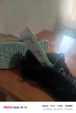 Botas de trabajo U-Power Talla 46 Negras