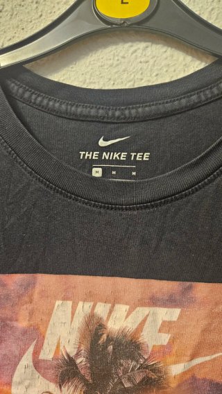 Camiseta Nike Talla M Palmera Atardecer