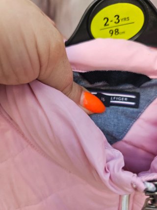 Chaleco Tommy Hilfiger rosa talla m