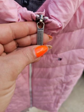 Chaleco Tommy Hilfiger rosa talla m