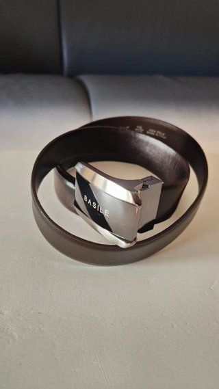 Cintura in Pelle BASILE Marrone