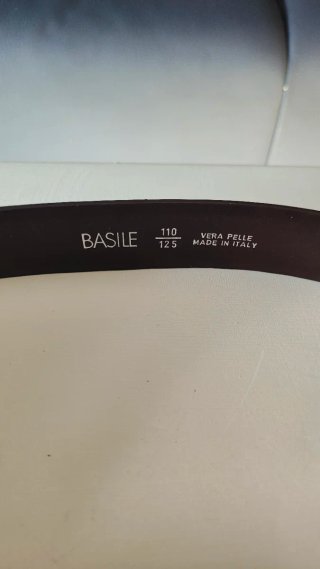 Cintura in Pelle BASILE Marrone