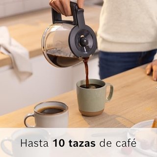 Cafetera Bosch Jarra Cristal Ergonómica