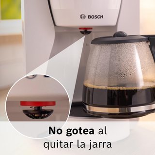 Cafetera Bosch Jarra Cristal Ergonómica