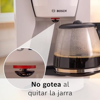 Cafetera Bosch Jarra Cristal Ergonómica