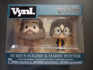 Figuras Vynl Harry Potter y Rubeus Hagrid