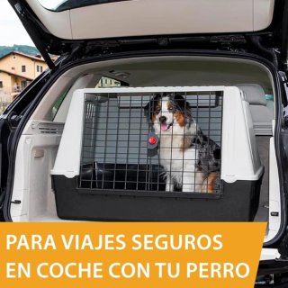 Transportín Perros Marrón y Gris