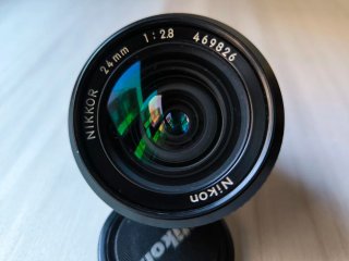 Objetivo Nikon Nikkor 24mm f2.8 K pre-AI