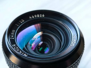 Objetivo Nikon Nikkor 24mm f2.8 K pre-AI