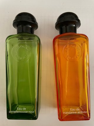 Botellas colonia Hermes Vacías