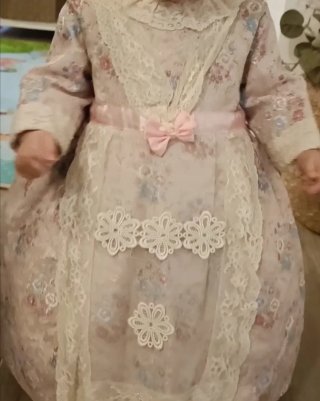 Traje/volcada de Fallera 0-3 años