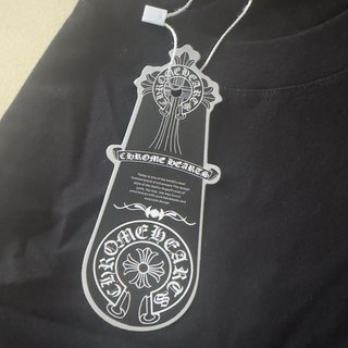 T-shirt Chrome Hearts Preta