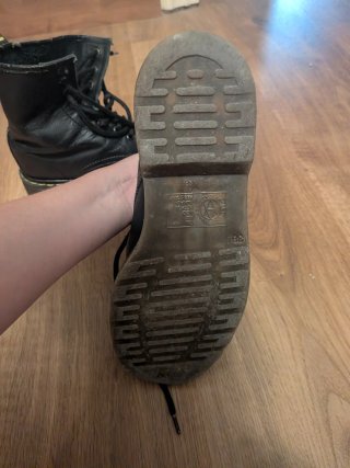 Botas militares negras