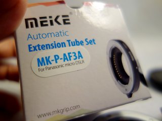 Tubo Extensión Macro Meike para Olympus