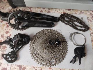 Transmisión Shimano Deore 12 velocidades