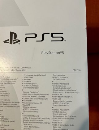 (PRECINTADA) PS5 Slim de 1TB