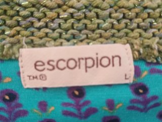 Jersey Escorpión Patchwork Talla L