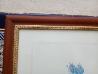 2 Marcos Madera Grandes con Cristal
