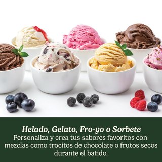 Cuisinart Heladera Solo Scoops Máquina de helado