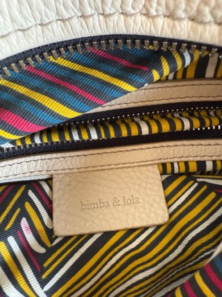 Bolso Bimba y Lola Piel Beige