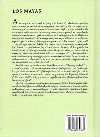 Los Mayas - Carter Scott, tapa dura