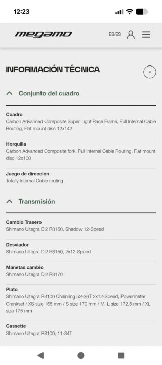 Bicicleta Megamo Pulse 03 2026
