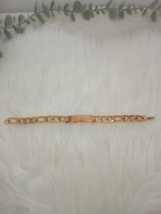 Pulsera esclava dorada