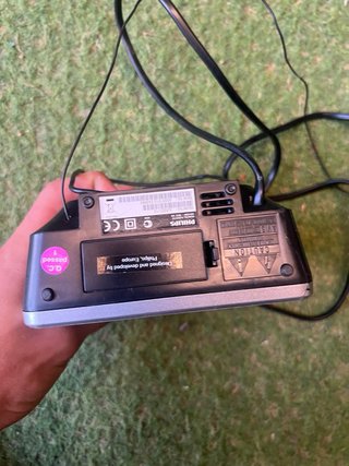 Radio Philips Plata y Negra