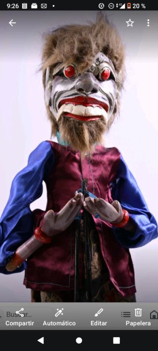 Marioneta Wayang Golek bajo pedido