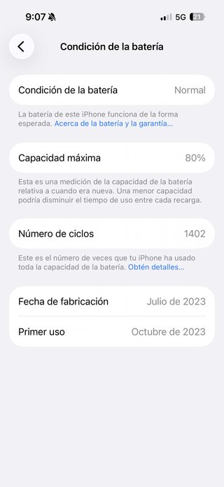 iPhone 15 Pro Titanio 128GB