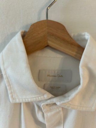 Camisa Massimo Dutti Blanca