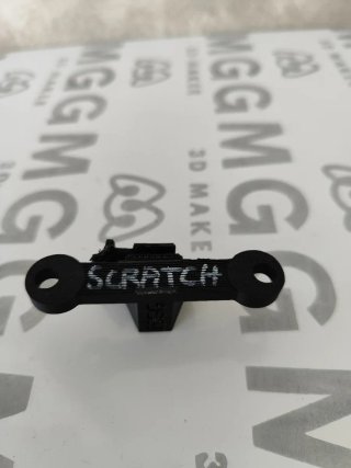 Soporte sillin rologo SCRATCH LUZ FLARE