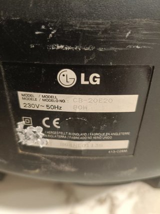 Televisor LG CRT 20 pulgadas