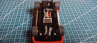 Coche Scalextric Rojo Marlboro