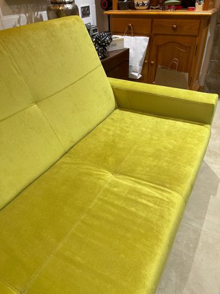 Sofá Cama 3 Plazas de Terciopelo