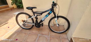 Bici Teens 24 Doble Suspensión
