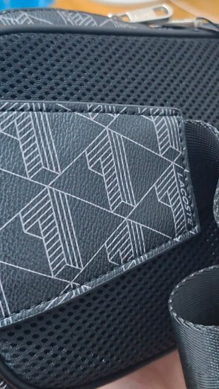 Riñonera Lacoste Negra y Gris